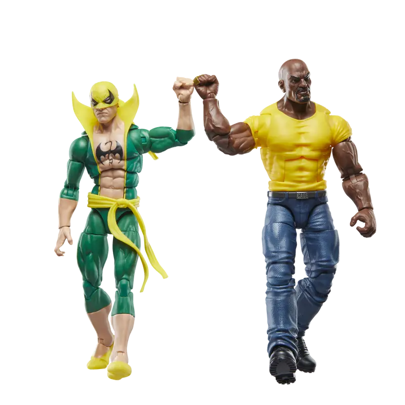 Marvel Legends Iron Fist & Luke Cage Double-Pack Action Figures 1