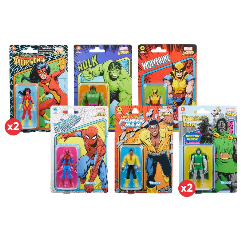 Marvel Legends Retro 3.75-Inch Assortment Collection 1