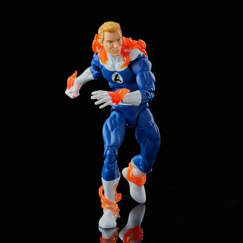 Marvel Legends Retro Human Torch Figure 1
