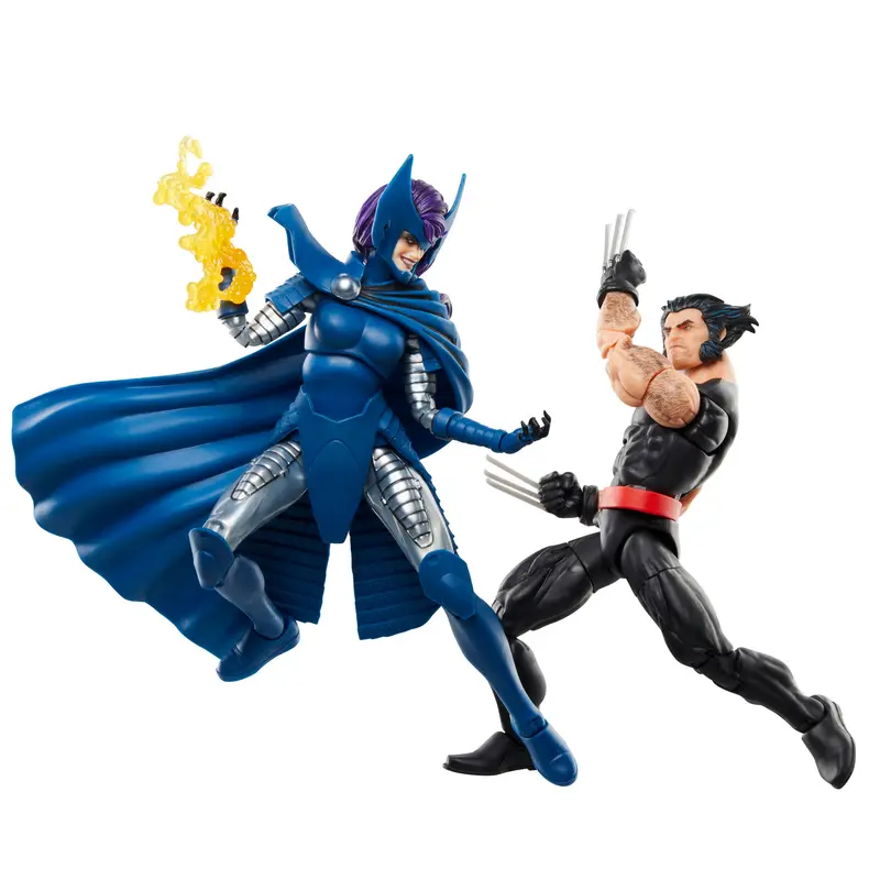 Marvel Legends Wolverine And Psylocke 6-Inch Action Figure Pair 1