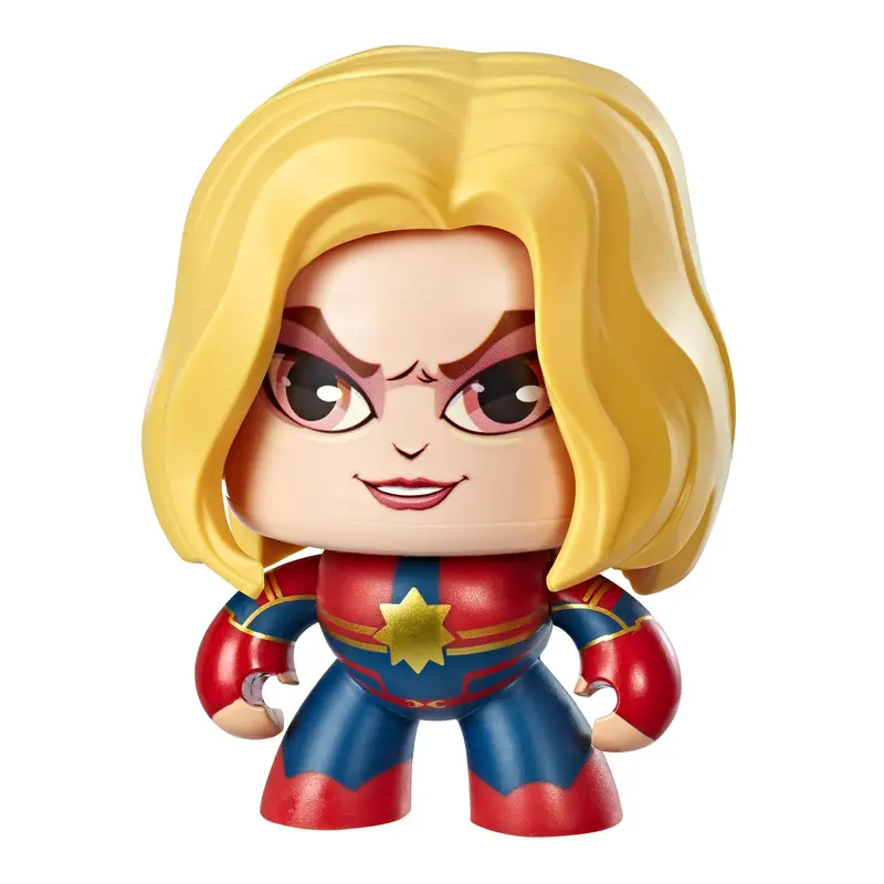 Marvel Mighty Muggs Captain Marvel Vinyl Figure #36 1