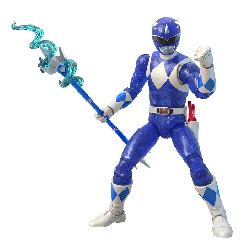Mighty Morphin Power Rangers Lightning Collection – Metallic Blue Ranger (Hasbro Pulse Exclusive) 1