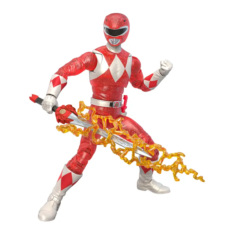 Mighty Morphin Power Rangers Lightning Collection – Metallic Red Ranger (Hasbro Pulse Exclusive) 1