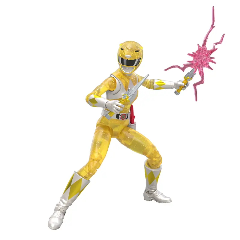 Mighty Morphin Power Rangers Lightning Collection – Metallic Yellow Ranger (Hasbro Pulse Exclusive) 1