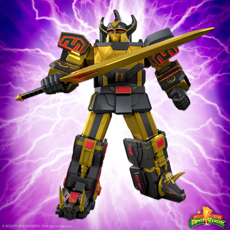 Mighty Morphin Power Rangers Ultimates! Megazord (Black/Gold) – Wave 05 1