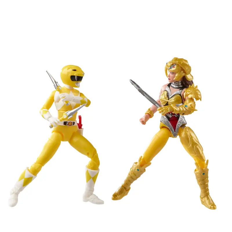 Mighty Morphin Yellow Ranger Vs. Scorpina – Power Rangers Lightning Collection 2-Pack 1