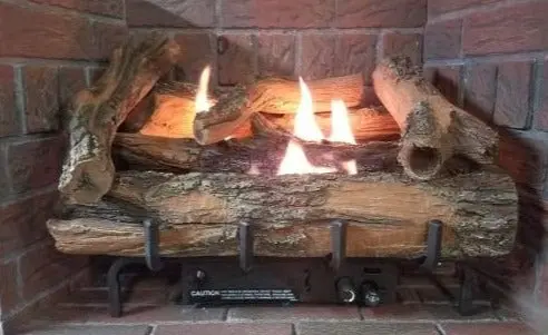 Monessen Everwarm Low Country Timber Vent-Free Gas Log Set (Millivolt) 1