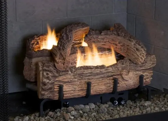 Monessen Palmetto Oak Vent-Free Gas Log Set With Millivolt Ignition 1