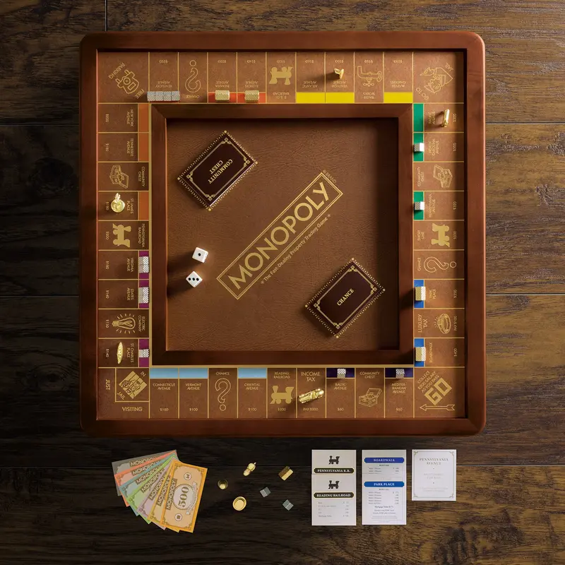 Monopoly Luxury Edition – High-End Collector’S Board Game 1