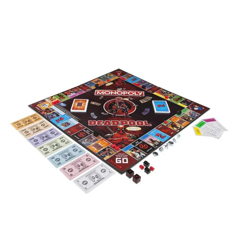 Monopoly Marvel Deadpool Edition Board Game 1