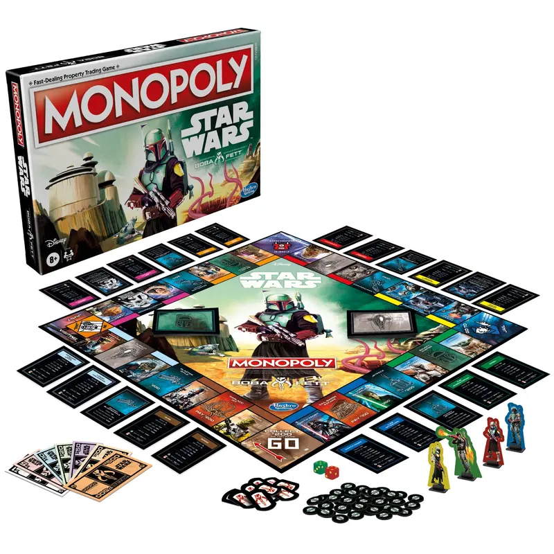 Monopoly Star Wars: Boba Fett Themed Board Game 1