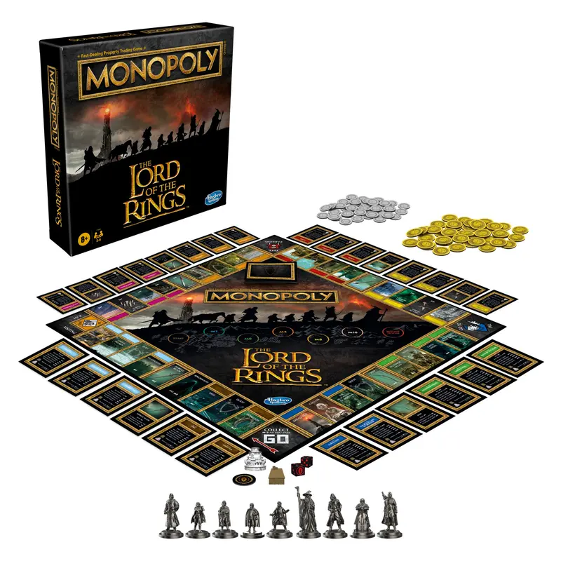 Monopoly The Lord Of The Rings Board Game Edition 1