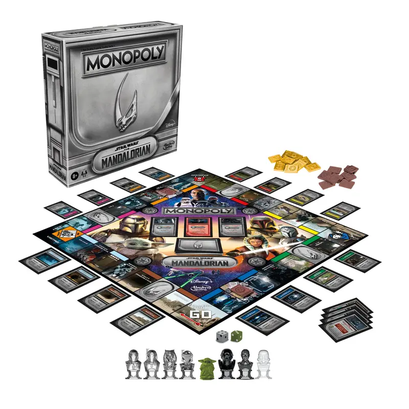 Monopoly The Mandalorian Edition – Star Wars Themed Board Game 1