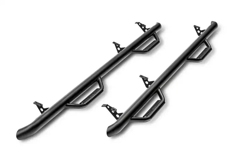 N-Fab Textured Black Step System Nerf Bars – Model D0974Rc-4-Tx 1