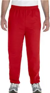 Nich Red Sweatpants – Soft Fleece-Lined Casual Bottoms 1