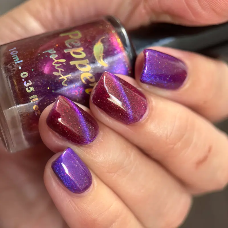 Pepper Polish Phoenix Blood Magnetic Nail Lacquer – Encore Overstock 1
