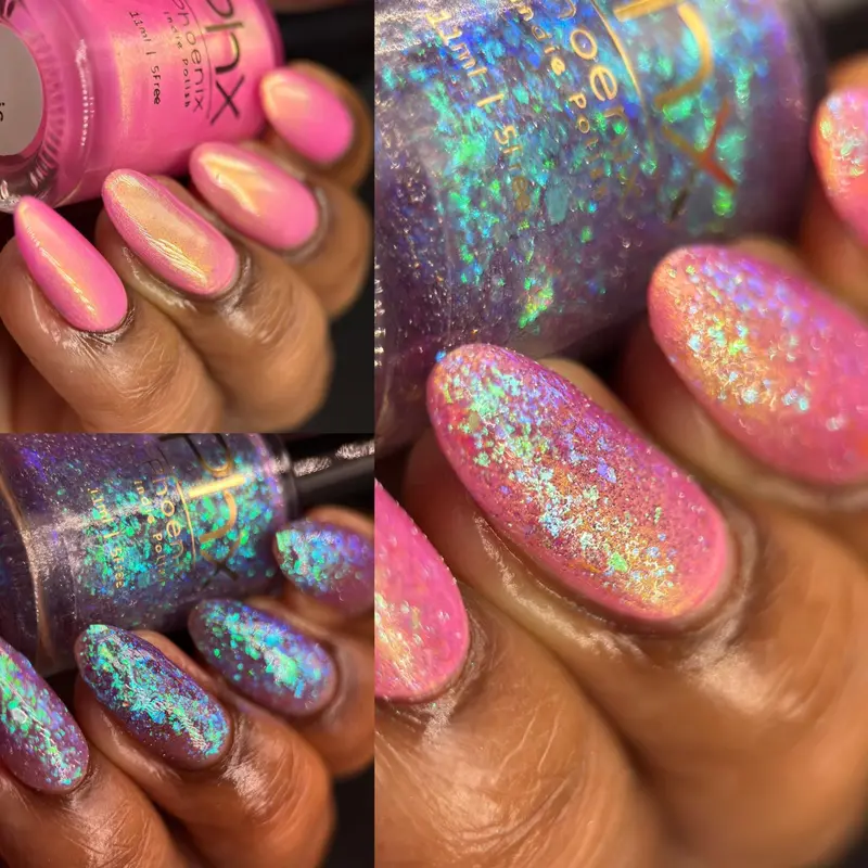 Phoenix Indie Polish Duo: "Manic" & "Places" — Artist Collaboration Overstock 1