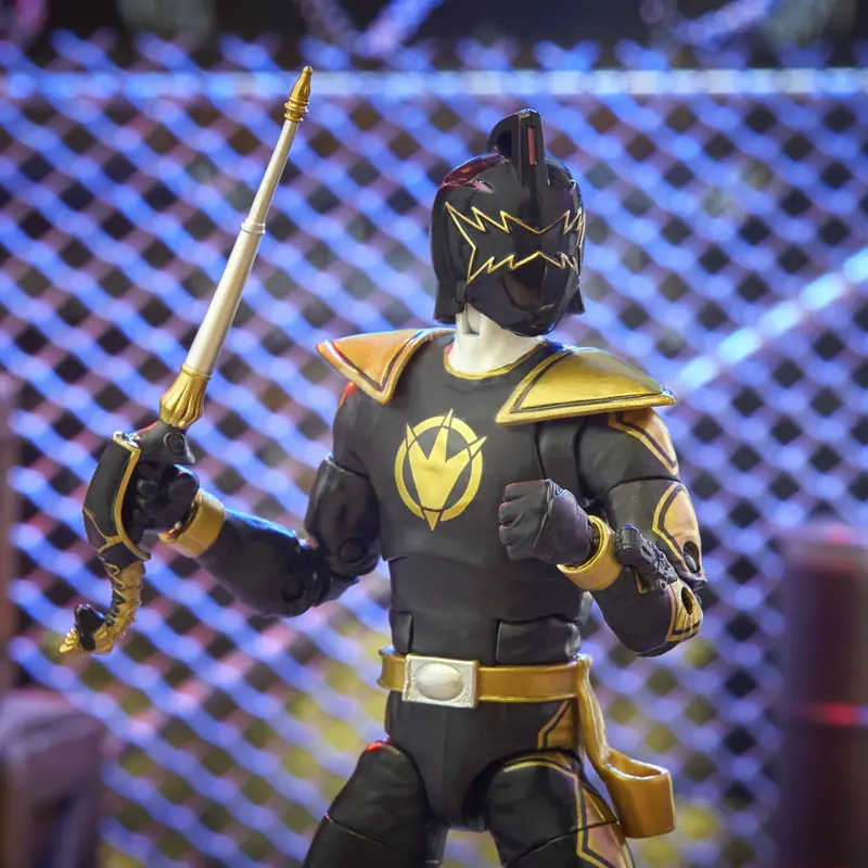 Power Rangers Lightning Collection Dino Thunder Black Ranger Figure 1