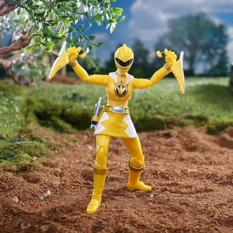 Power Rangers Lightning Collection – Dino Thunder Yellow Ranger Figure 1