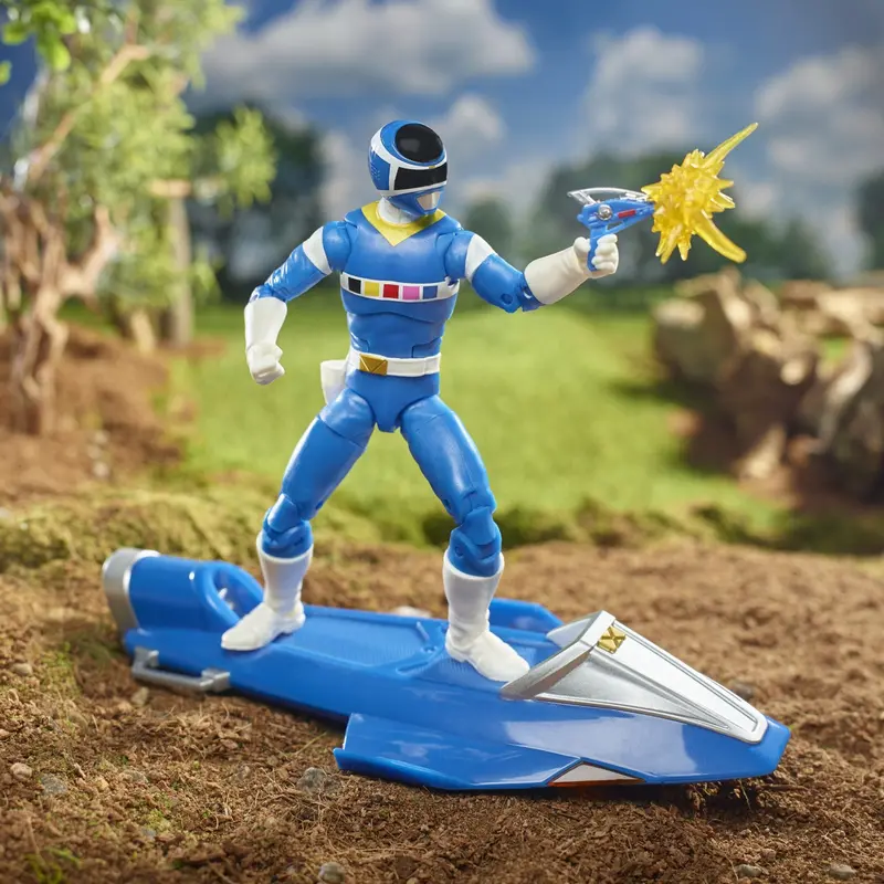 Power Rangers Lightning Collection: In Space Blue Ranger & Galaxy Glider Set 1