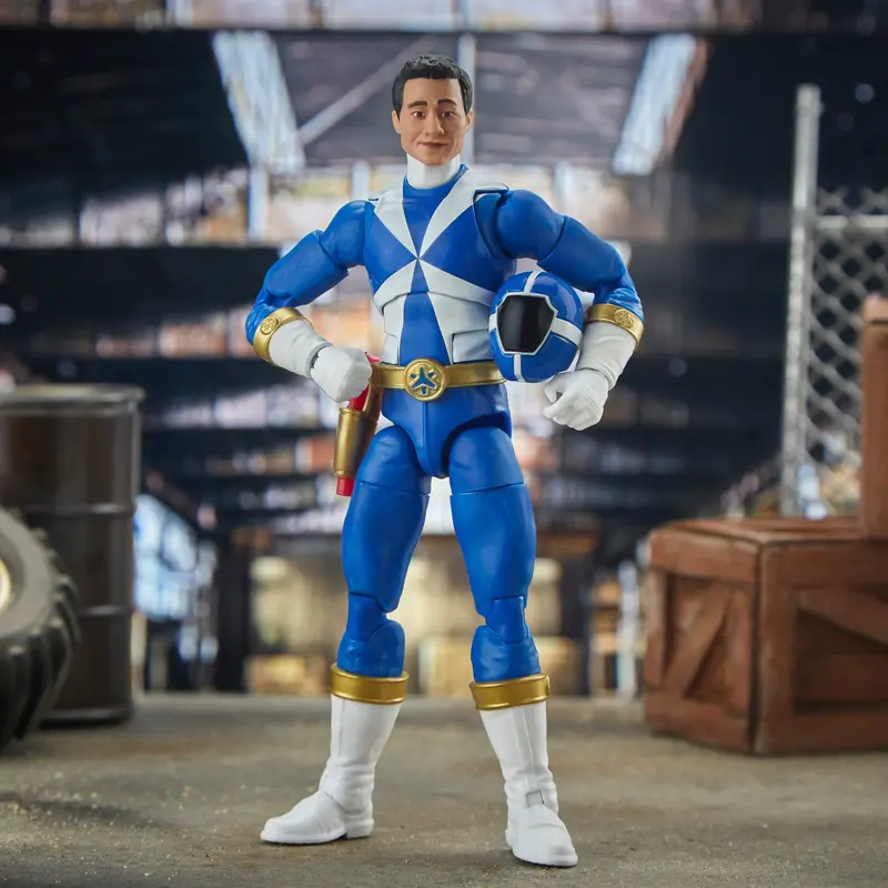 Power Rangers Lightning Collection – Lightspeed Rescue Blue Ranger Figure 1