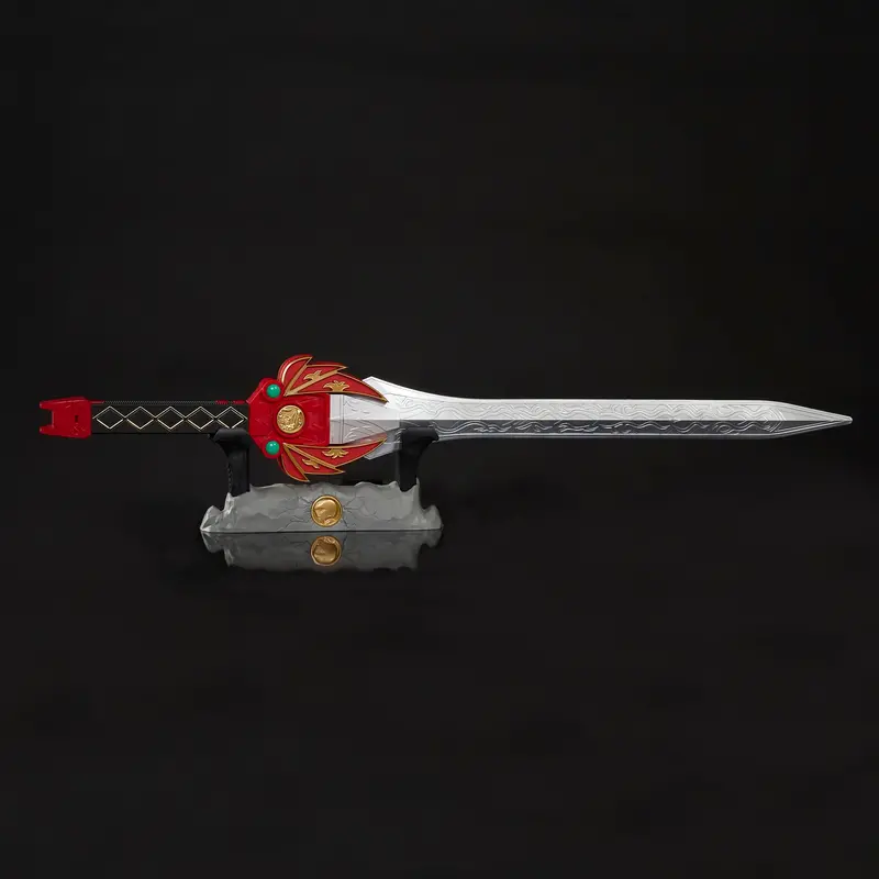 Power Rangers Lightning Collection Mighty Morphin Red Ranger Power Sword Replica 1