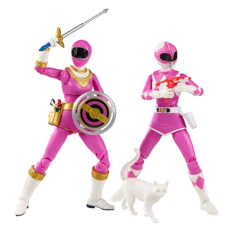 Power Rangers Lightning Collection – Mighty Morphin & Zeo Pink Rangers 2-Pack 1