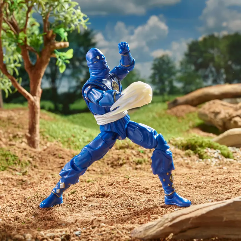 Power Rangers Lightning Collection Ninja Blue Ranger Figure 1