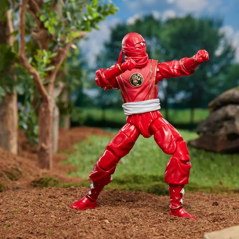 Power Rangers Lightning Collection Ninja Red Ranger Figure – Mighty Morphin 1