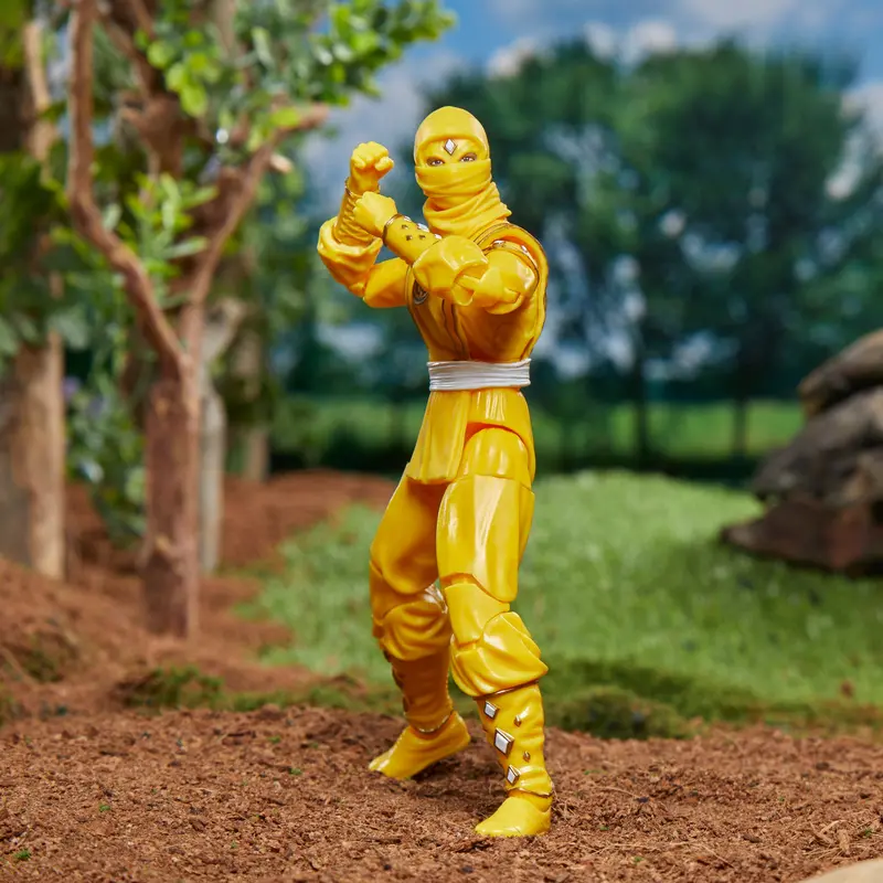 Power Rangers Lightning Collection Ninja Yellow Ranger Figure – Mighty Morphin 1