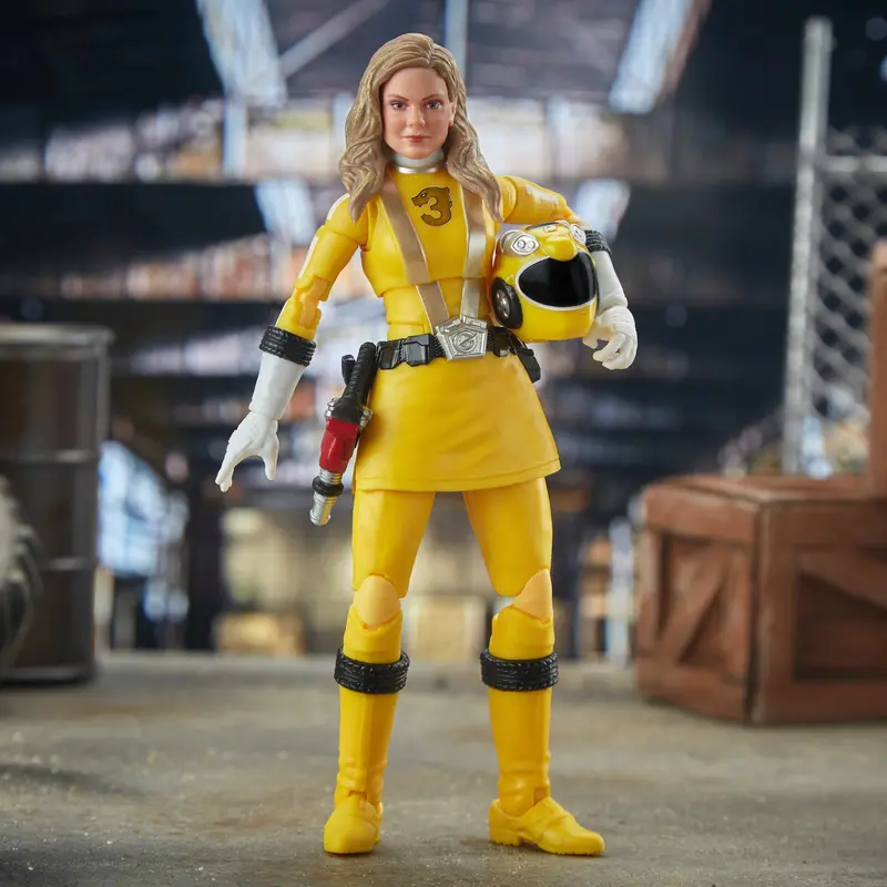 Power Rangers Lightning Collection – Rpm Yellow Ranger Figure 1