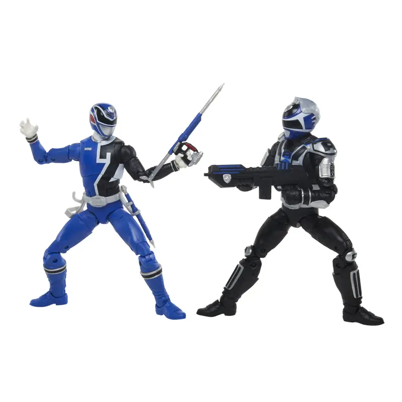 Power Rangers Lightning Collection S.P.D. B-Squad Vs A-Squad Blue Ranger Two-Pack 1