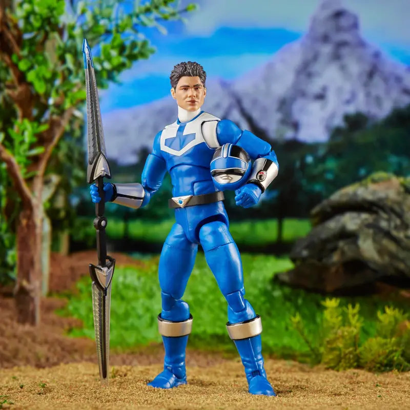 Power Rangers Lightning Collection – Time Force Blue Ranger With Vector Cycle 1