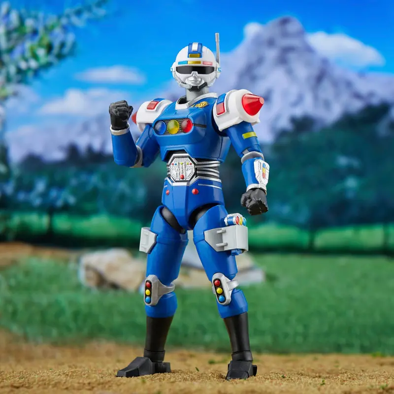 Power Rangers Lightning Collection Turbo Blue Senturion Action Figure 1