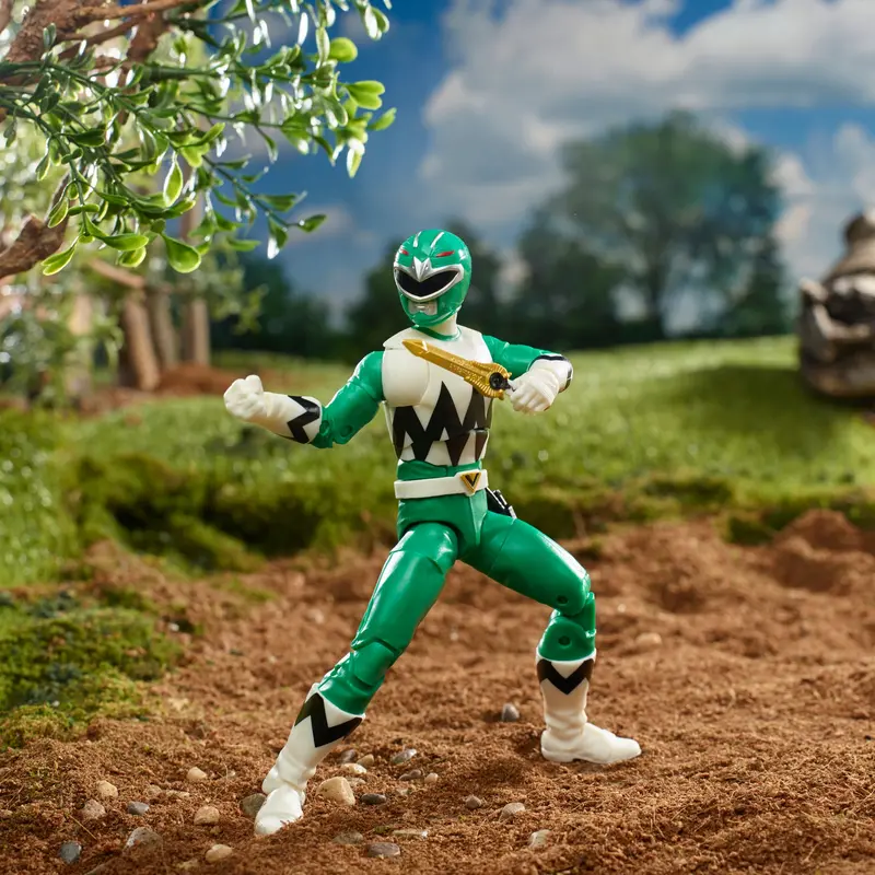 Power Rangers Lost Galaxy Green Ranger Lightning Collection Figure 1