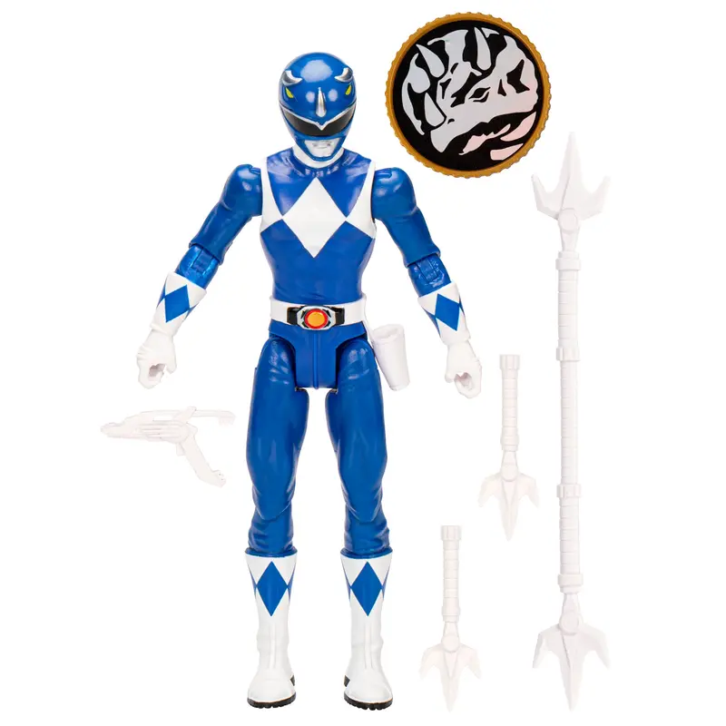 Power Rangers Mighty Morphin Blue Ranger Collectible 1