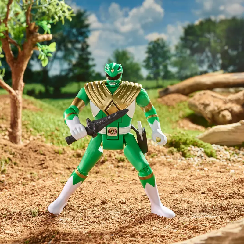 Power Rangers Retro-Morphin Green Ranger Tommy Figure 1