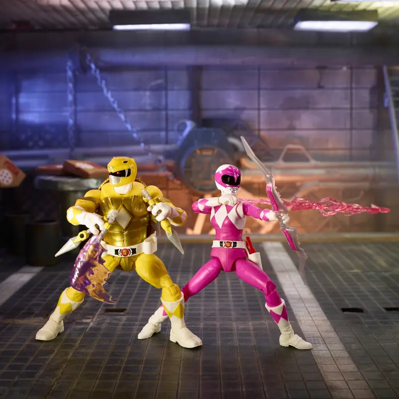 Power Rangers X Tmnt Lightning Collection Dual Pack: Morphed Michelangelo & April O'Neil 1