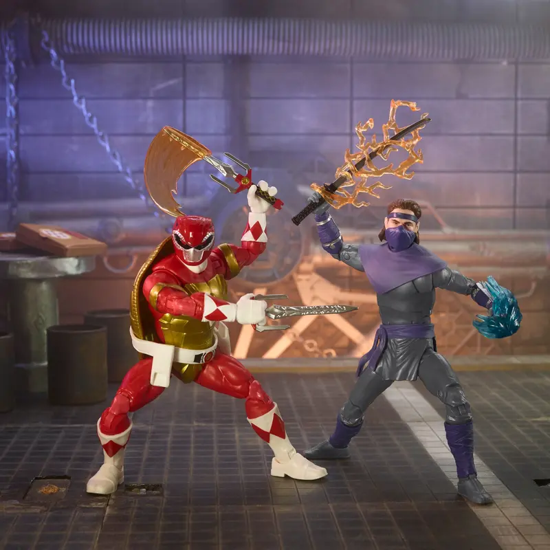 Power Rangers X Tmnt Lightning Collection Dual Pack: Morphed Raphael & Foot Soldier Tommy 1