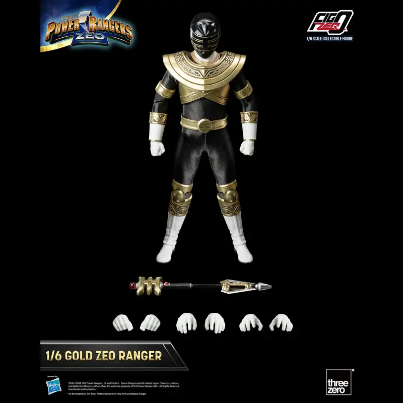 Power Rangers Zeo Figzero 1/6-Scale Gold Zeo Ranger Statue 1