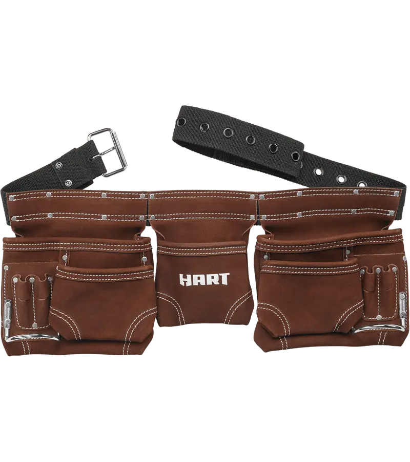 Premium Leather Tool Belt With Multiple Pockets 1