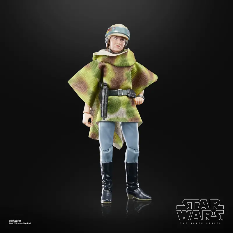 Princess Leia (Endor) Star Wars Black Series Figure – Forest Moon Outfit Edition 1
