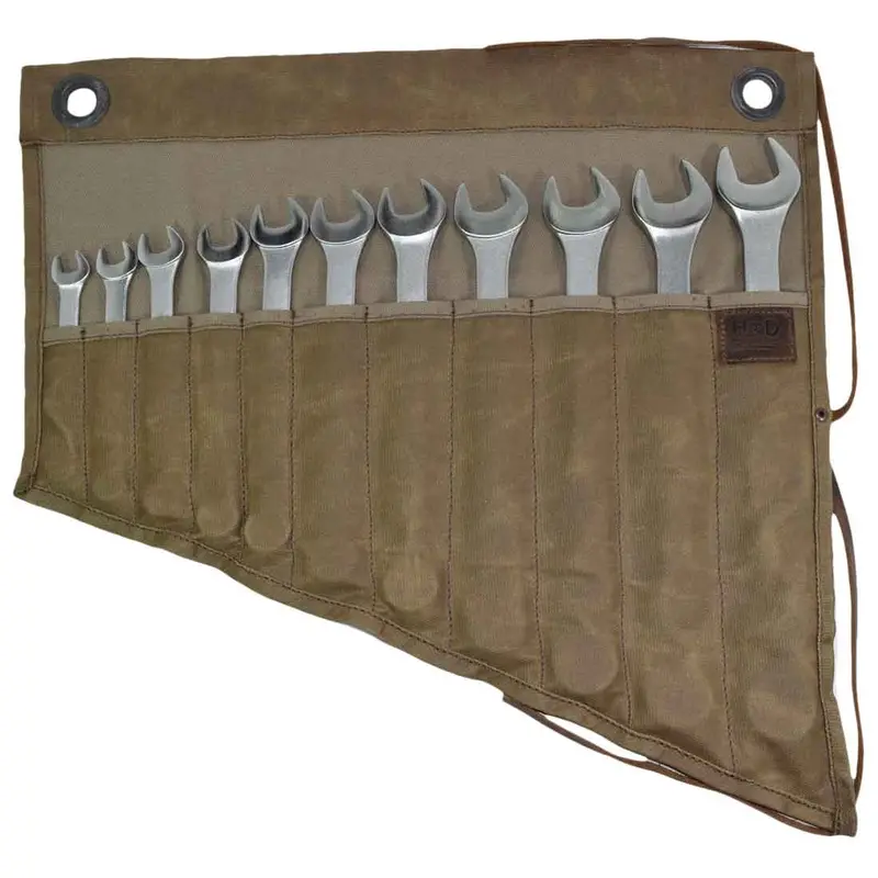 Professional 11-Slot Wrench Roll For Mechanics 1