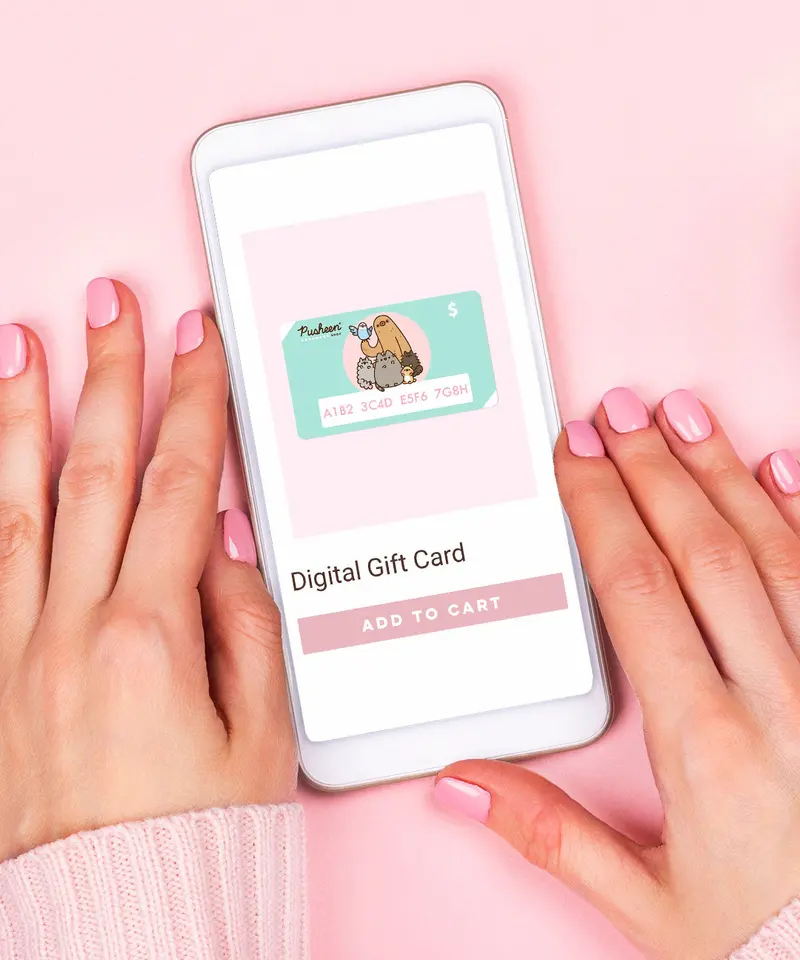 Pusheen Digital Gift Card 1