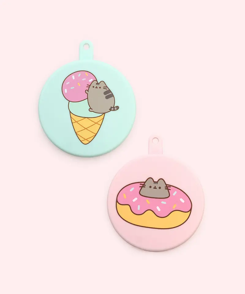 Pusheen Pet Food Can Covers – 2-Piece Set 1