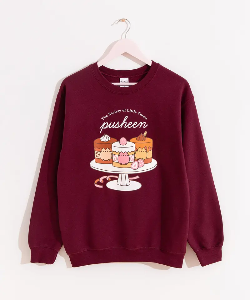 Pusheen Sweets Fleece Sweatshirt 1