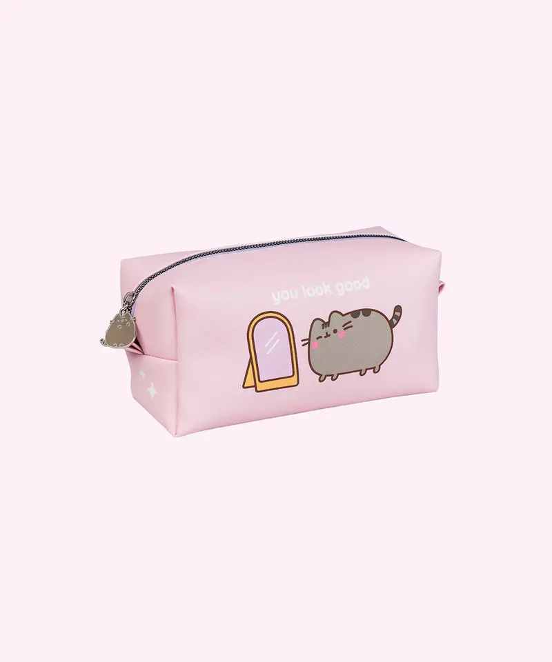 Pusheen 'You Look Good' Cosmetic Bag – Compact & Trendy 1