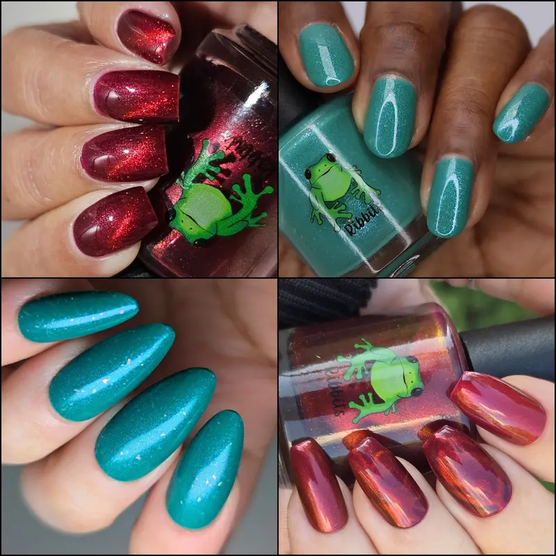Ribbits Stickits Magnetic Nail Sticker Duo: "I'M Gonna Wreck It!" + "You'Re My Hero" — Overstock Set 1