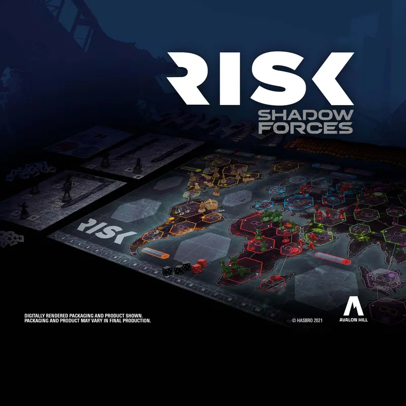 Risk: Shadow Forces Strategy Board Game Edition 1