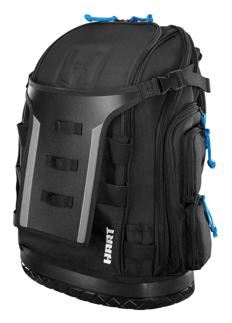 Rugged Hard-Bottom Backpack For Carrying Power Tools And Accessories 1